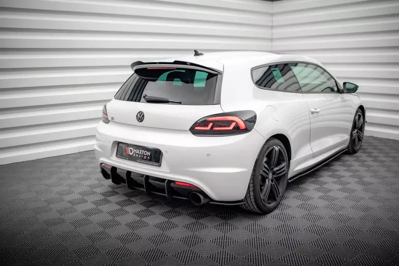 Maxton Design Street Pro Diffusor Flaps für Volkswagen Scirocco R Mk3 Schwarz matt – Ansicht 3
