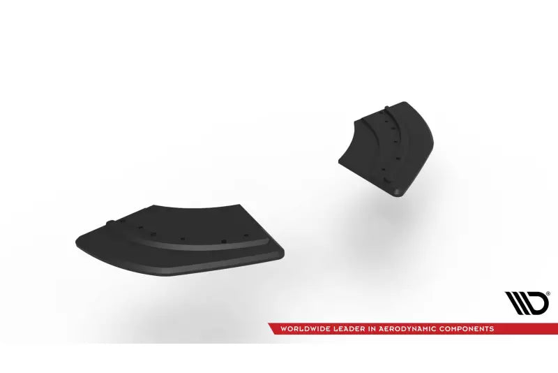 Maxton Design Street Pro Diffusor Flaps für Volkswagen Scirocco R Mk3 Schwarz matt – Ansicht 4