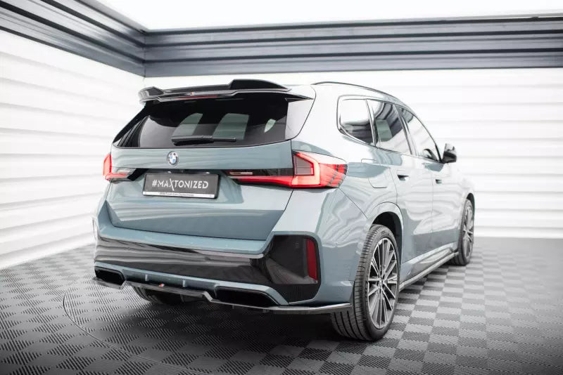 Maxton Design Heckspoiler 3D für BMW X1 M-Paket U11 Hochglanz schwarz – Ansicht 2