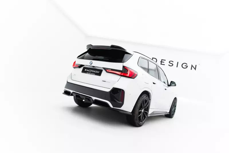 Maxton Design Heckdiffusor DTM Look für BMW X1 M-Paket U11 Hochglanz schwarz – Ansicht 3