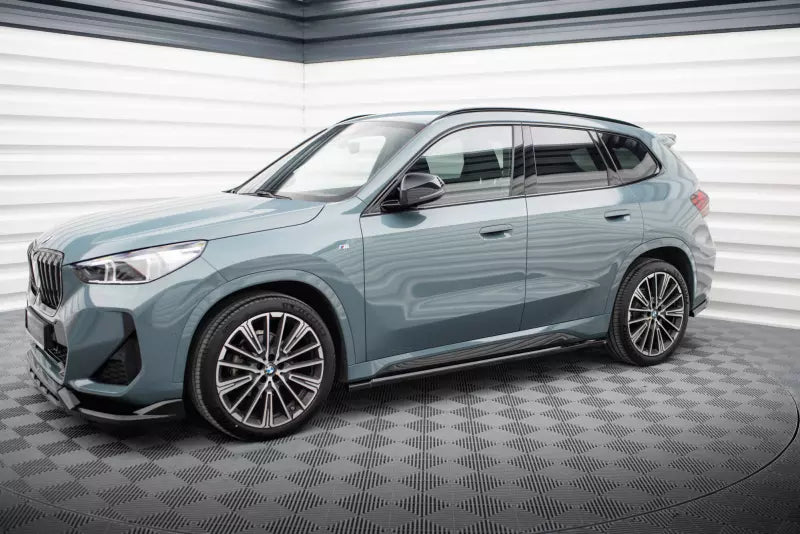 Maxton Design Seitenschweller (Paar) für BMW X1 M-Paket U11 Hochglanz schwarz – Ansicht 3