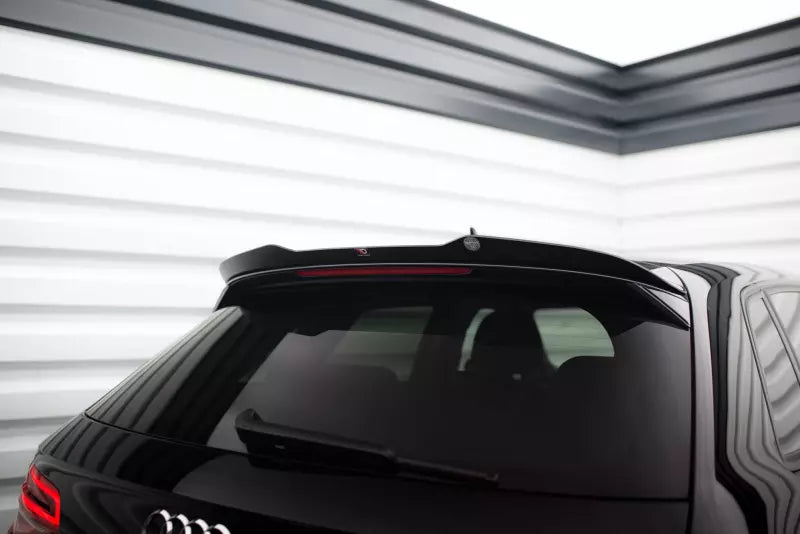 Maxton Design Heckspoiler Lippe für Audi A3 Sportback 8V Facelift Hochglanz schwarz – Ansicht 1