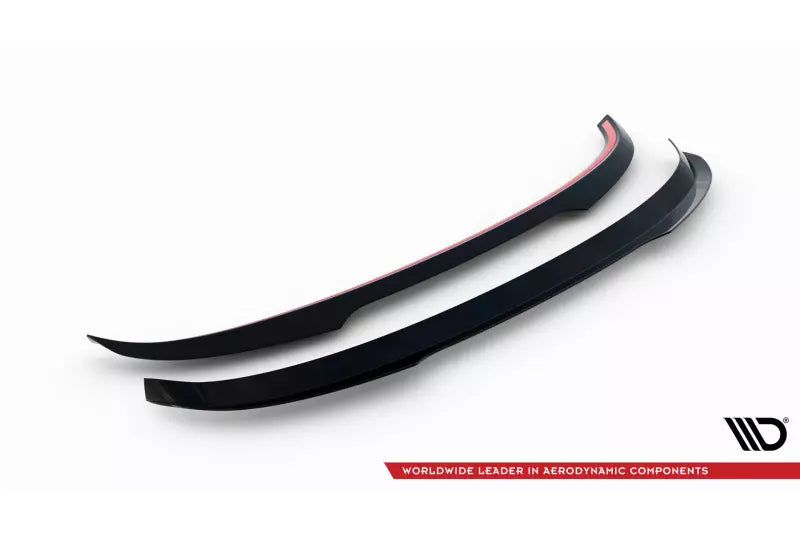 Maxton Design Heckspoiler Lippe für Audi A3 Sportback 8V Facelift Hochglanz schwarz – Ansicht 4