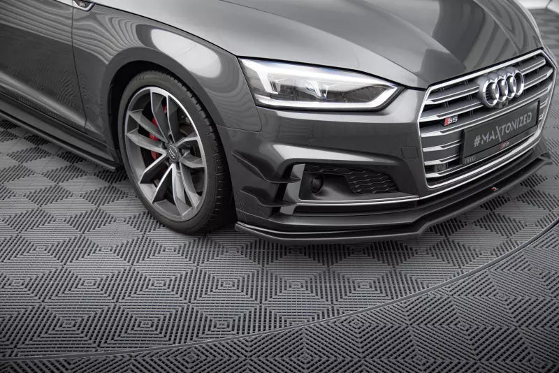 Maxton Design Stoßstangenflügel vorne (Canards) Audi S5 / A5 S-Line Coupe / Sportback B9 F5 – Ansicht 3