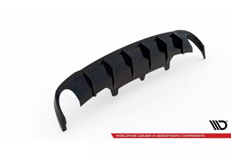 Maxton Design Heckdiffusor V.1 für Audi A6 Limousine / Avant C7 (2011-2014) Hochglanz schwarz – Ansicht 4