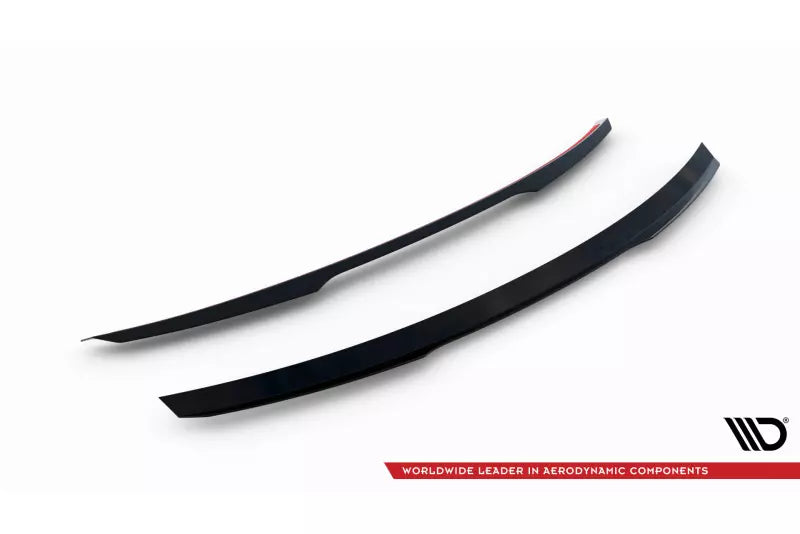 Maxton Design Heckspoiler Lippe für Audi A7 C7 Hochglanz schwarz – Ansicht 4