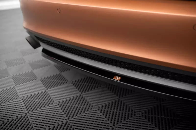 Maxton Design Heckdiffusor für Audi A7 C7 Hochglanz schwarz – Ansicht 2