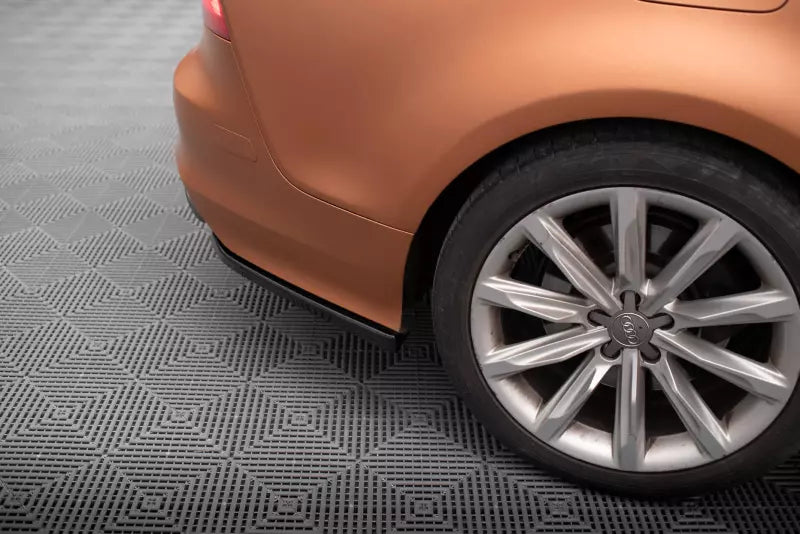 Maxton Design Diffusor Flaps für Audi A7 C7 Hochglanz schwarz – Ansicht 3