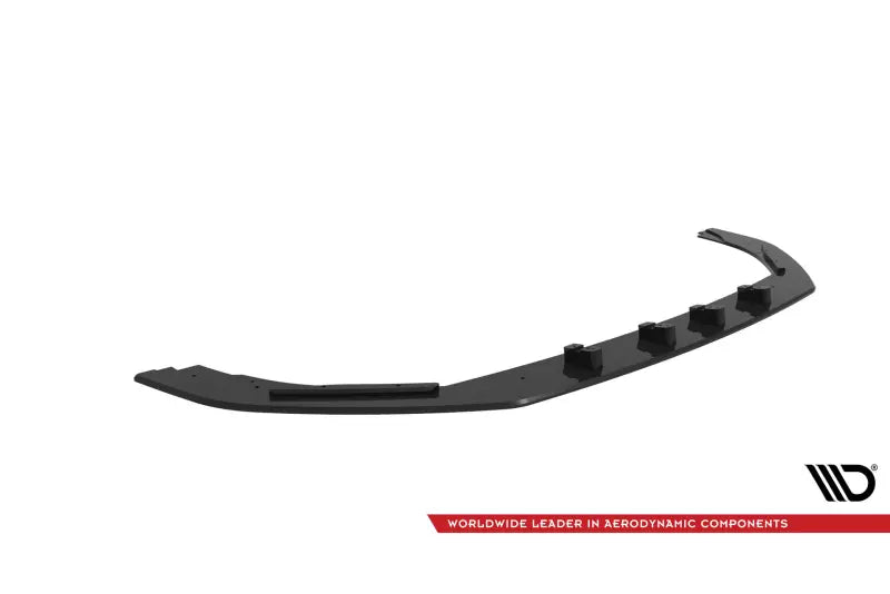 Maxton Design Street Pro Frontlippe für Audi RS3 Limousine 8V Facelift Schwarz matt – Ansicht 4