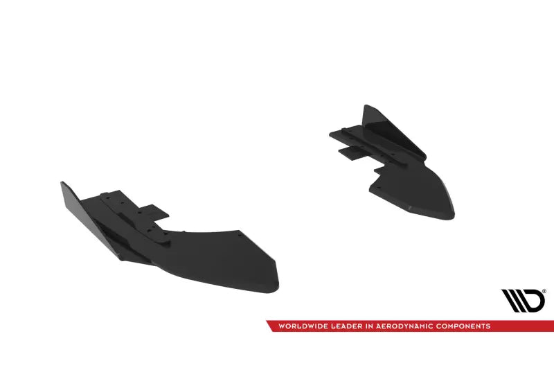 Maxton Design Street Pro Diffusor Flaps für Audi RS3 Limousine 8V Facelift Schwarz mit Hochglanz Flaps – Ansicht 4