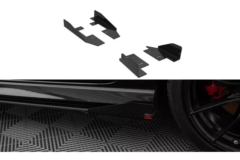 Maxton Design Seiten Flaps Audi RS3 Limousine 8V Facelift – Ansicht 1