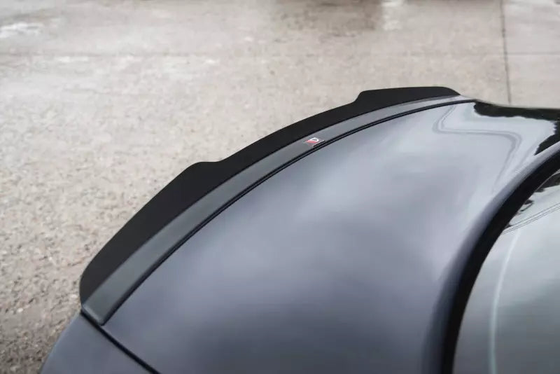 Maxton Design Heckspoiler Lippe für Audi RS4 Limousine B7 Hochglanz schwarz – Ansicht 3