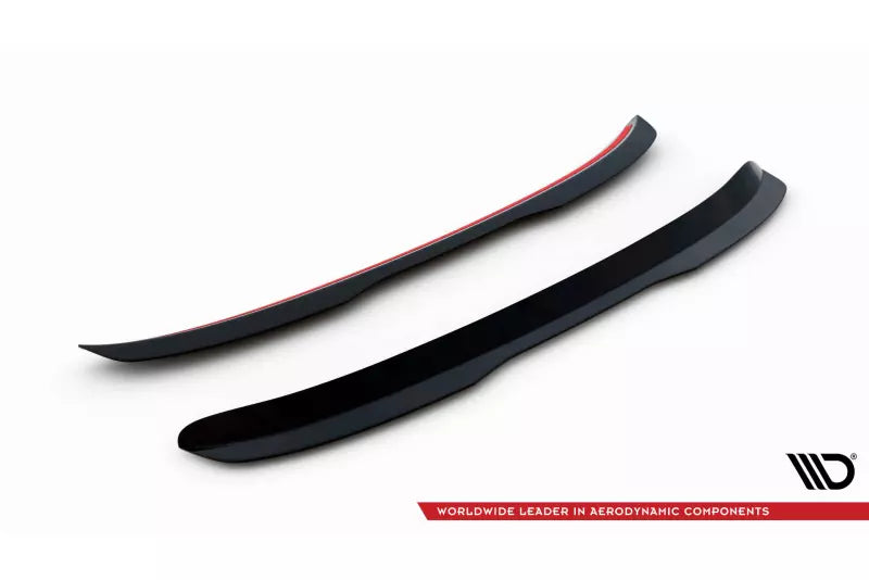 Maxton Design Heckspoiler Lippe für Audi RS4 Limousine B7 Hochglanz schwarz – Ansicht 4