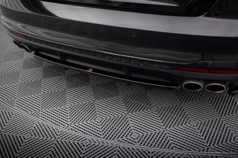Maxton Design mittlerer Heckdiffusor DTM Look für Audi S4 B9 Facelift Hochglanz schwarz – Ansicht 2