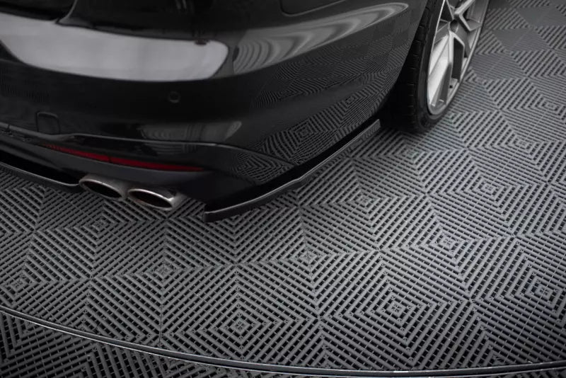 Maxton Design Diffusor Flaps für Audi S4 B9 Facelift Hochglanz schwarz – Ansicht 1