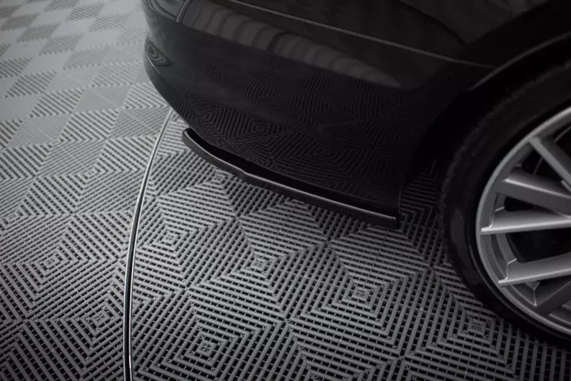 Maxton Design Diffusor Flaps für Audi S4 B9 Facelift Hochglanz schwarz – Ansicht 3