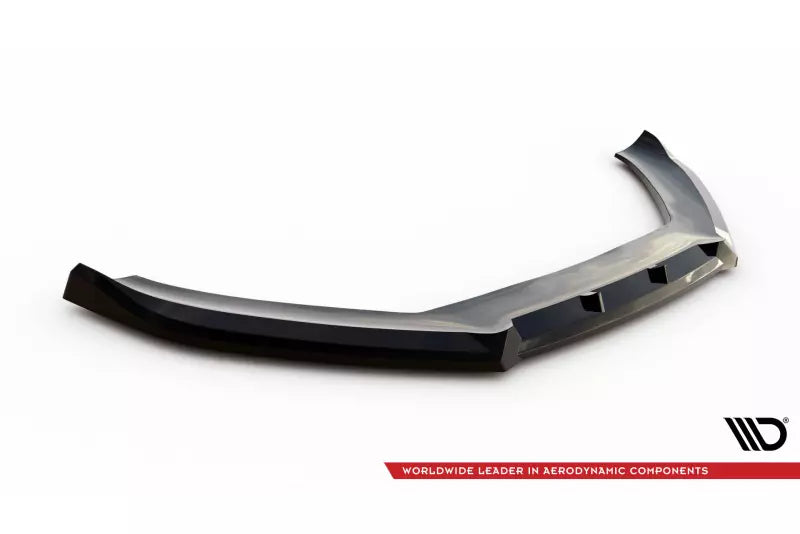 Maxton Design Frontlippe V.3 für Audi S5 / A5 S-Line Coupe / Cabrio / Sportback B8 8T Facelift Hochglanz schwarz – Ansicht 4