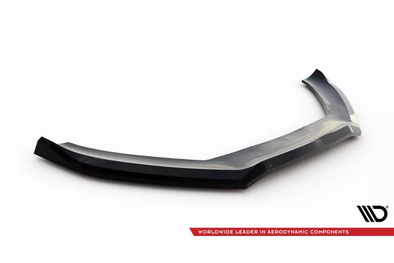 Maxton Design Frontlippe V.4 für Audi S5 / A5 S-Line Coupe / Cabrio / Sportback B8 8T Facelift Hochglanz schwarz – Ansicht 4