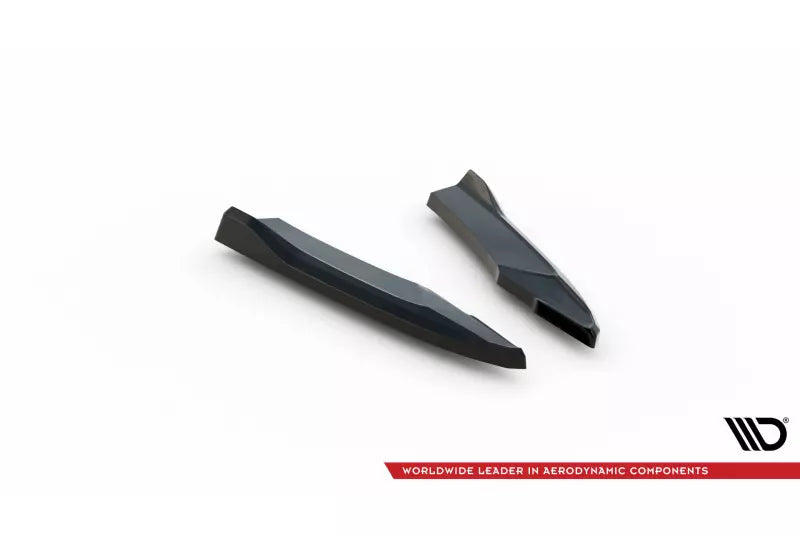 Maxton Design Diffusor Flaps V.2 für Audi S5 / A5 S-Line Coupe / Cabrio B8 8T Facelift Hochglanz schwarz – Ansicht 4