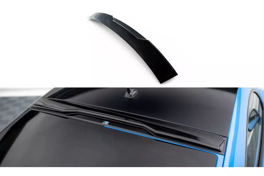 Maxton Design Heckscheiben Spoiler für Audi TT S 8S Hochglanz schwarz – Ansicht 1