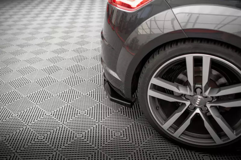 Maxton Design Diffusor Flaps für Audi TT S-Line 8S Hochglanz schwarz – Ansicht 3