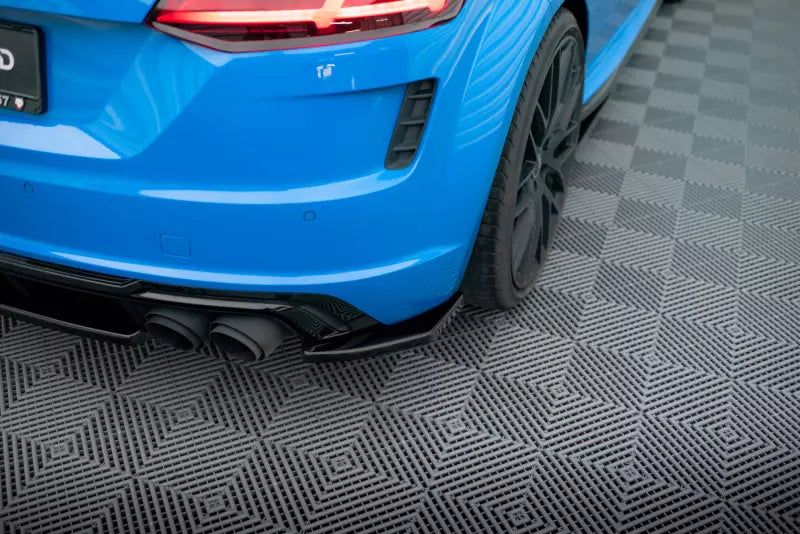 Maxton Design Diffusor Flaps für Audi TT S 8S Hochglanz schwarz – Ansicht 1