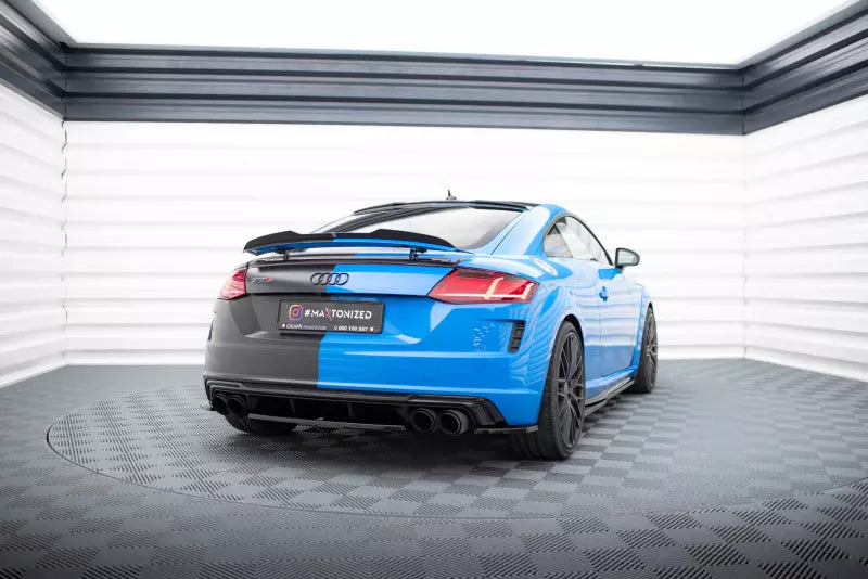 Maxton Design Diffusor Flaps für Audi TT S 8S Hochglanz schwarz – Ansicht 4