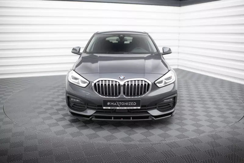 Maxton Design Frontlippe für BMW 1er F40 Hochglanz schwarz – Ansicht 2