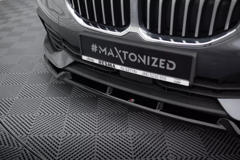 Maxton Design Frontlippe für BMW 1er F40 Hochglanz schwarz – Ansicht 3