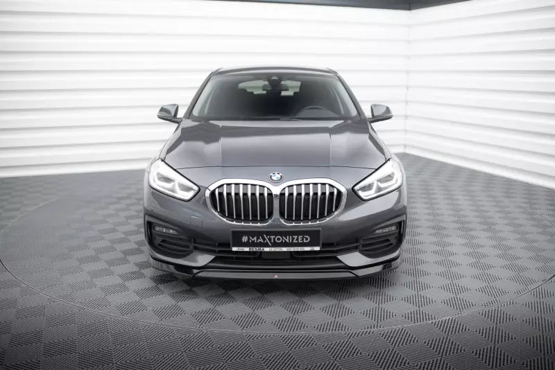 Maxton Design Frontlippe V.2 für BMW 1er F40 Hochglanz schwarz – Ansicht 2