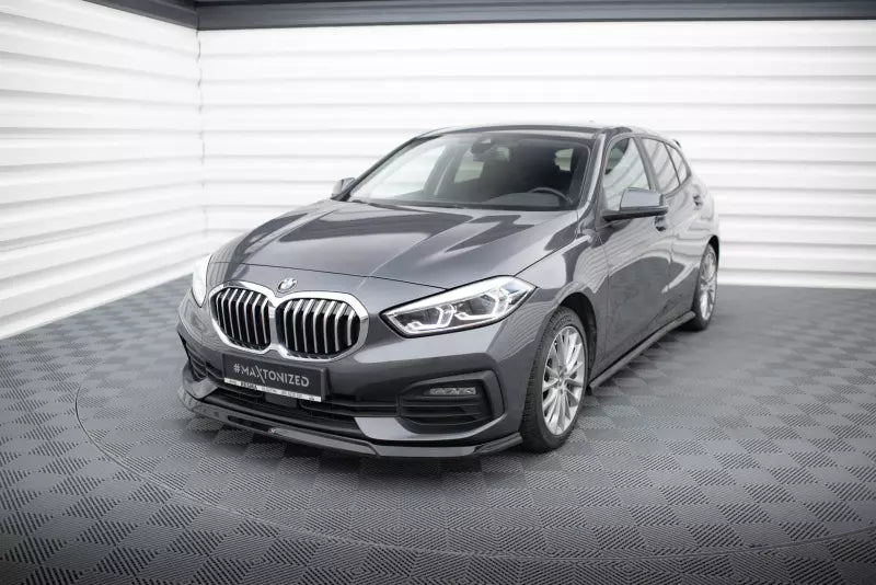 Maxton Design Frontlippe V.2 für BMW 1er F40 Hochglanz schwarz – Ansicht 4