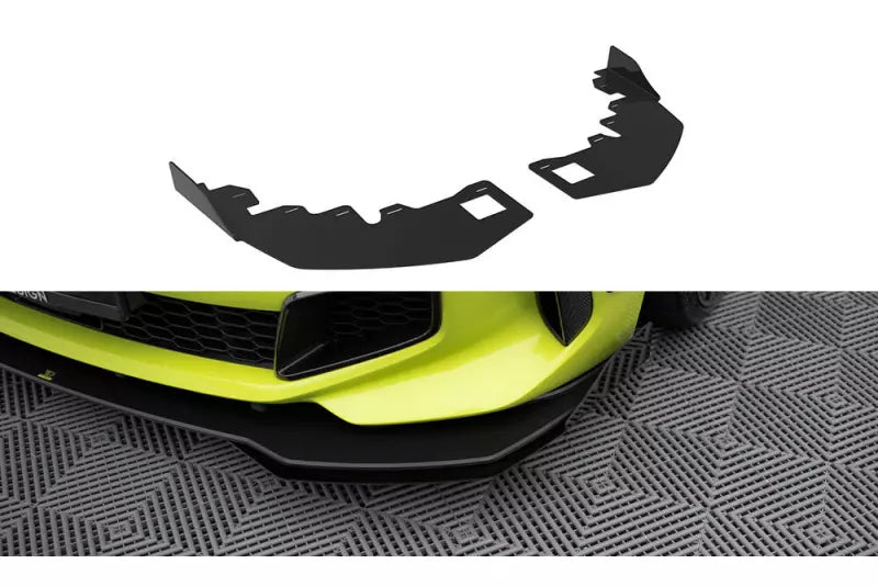 Maxton Design Front Flaps BMW 1er F40 M-Paket / M135i – Ansicht 1