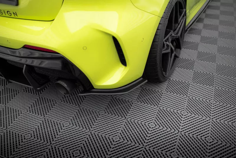 Maxton Design Street Pro Diffusor Flaps für BMW 1er F40 M-Paket / M135i Schwarz matt – Ansicht 1