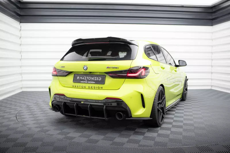 Maxton Design Street Pro Diffusor Flaps für BMW 1er F40 M-Paket / M135i Schwarz matt – Ansicht 2