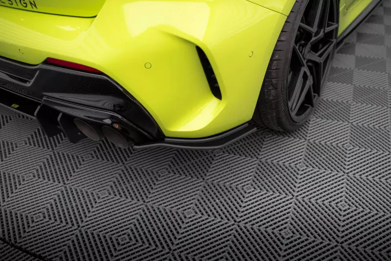 Maxton Design Street Pro Diffusor Flaps für BMW 1er F40 M-Paket / M135i Schwarz matt – Ansicht 1