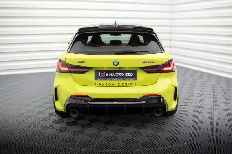 Maxton Design Heckdiffusor V.3 für BMW 1er F40 M-Paket/ M135i (Einzelauspuff-Version) – Ansicht 1