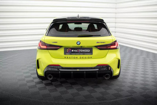 Maxton Design Heckdiffusor V.3 für BMW 1er F40 M-Paket/ M135i (Einzelauspuff-Version) – Ansicht 1
