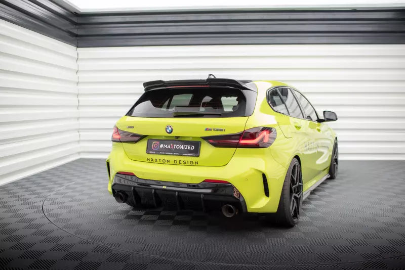Maxton Design Heckdiffusor V.3 für BMW 1er F40 M-Paket/ M135i (Einzelauspuff-Version) – Ansicht 2