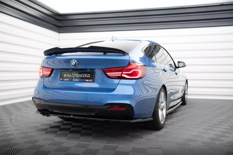 Maxton Design Diffusor Flaps für BMW 3er GT M-Paket F34 Hochglanz schwarz – Ansicht 1