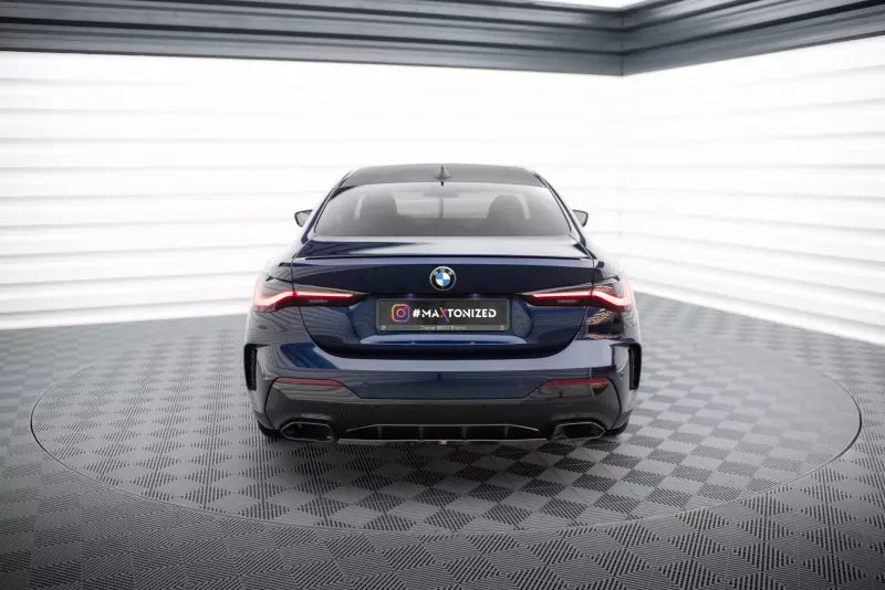 Maxton Design Heckdiffusor für BMW 4er M440i G22 Hochglanz schwarz – Ansicht 2