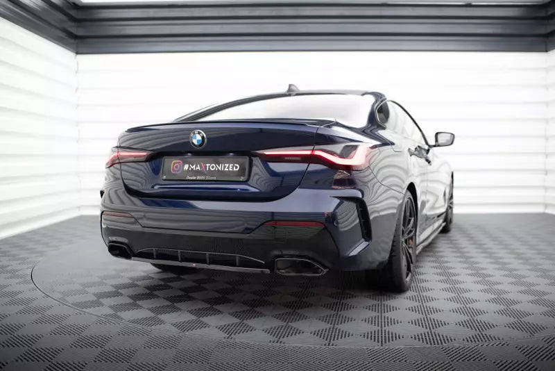 Maxton Design Heckdiffusor für BMW 4er M440i G22 Hochglanz schwarz – Ansicht 3
