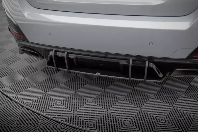 Maxton Design Street Pro Heckdiffusor für BMW 4er Gran Coupe M440i G26 Schwarz matt – Ansicht 3