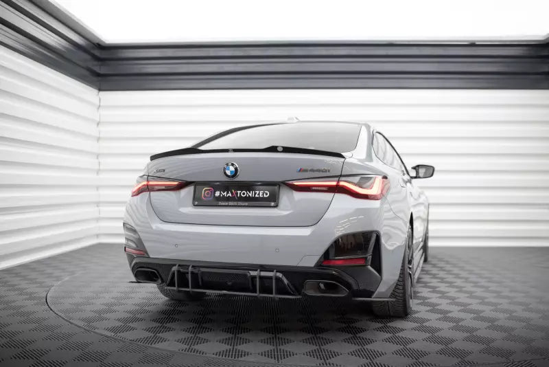 Maxton Design Street Pro Diffusor Flaps für BMW 4er Gran Coupe M440i G26 Schwarz matt – Ansicht 3