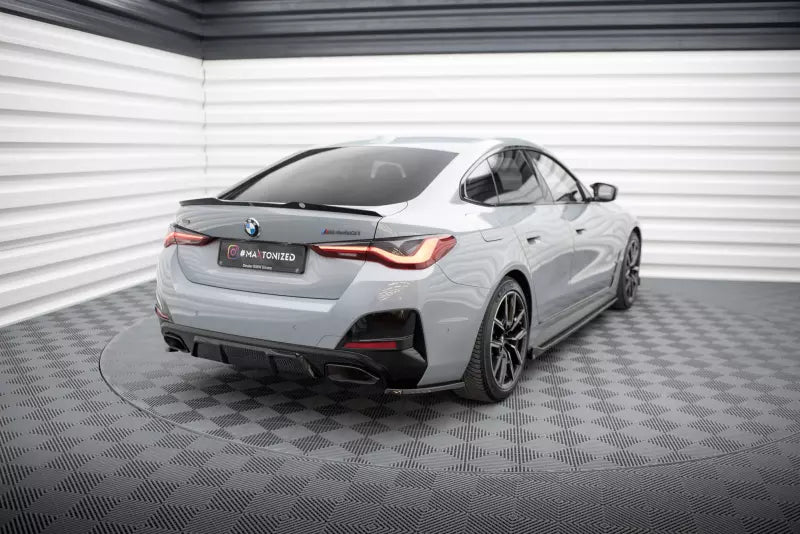 Maxton Design Diffusor Flaps für BMW M440i Gran Coupe G26 Hochglanz schwarz – Ansicht 1