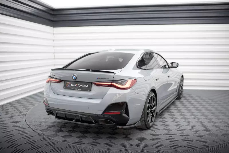 Maxton Design Diffusor Flaps V.2 für BMW M440i Gran Coupe G26 Hochglanz schwarz – Ansicht 2