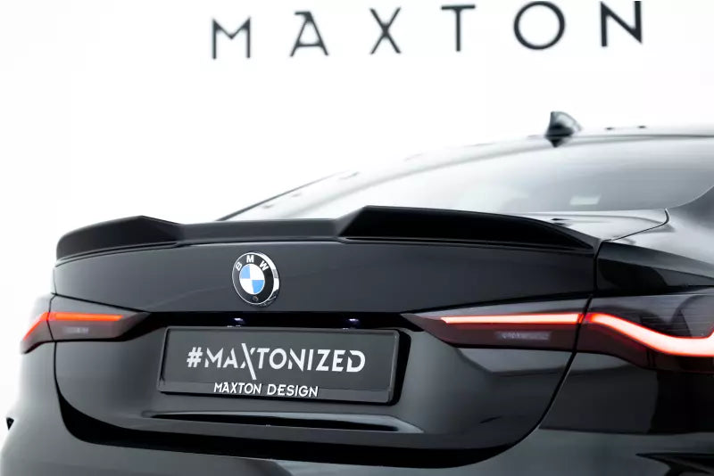 Maxton Design Heckspoiler 3D für BMW 4er G22 M-Paket / M440i / M4 G82 (2020-2027) Hochglanz schwarz – Ansicht 1