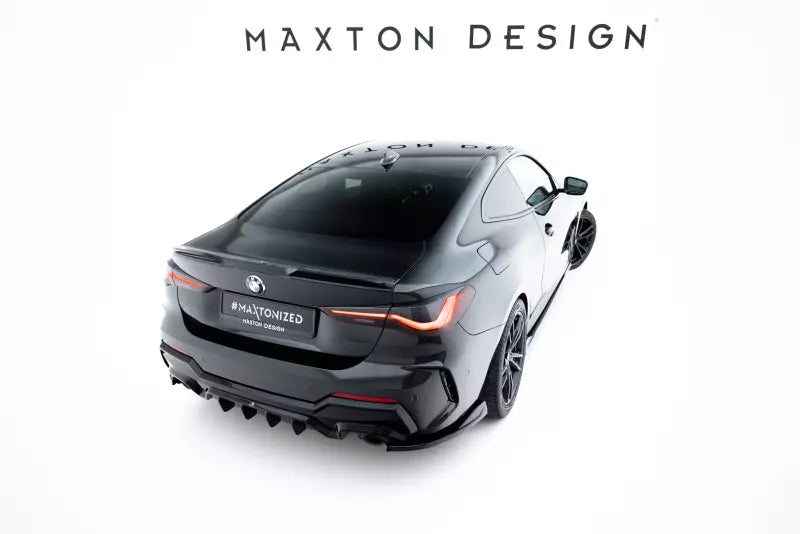 Maxton Design Heckspoiler 3D für BMW 4er G22 M-Paket / M440i / M4 G82 (2020-2027) Hochglanz schwarz – Ansicht 2