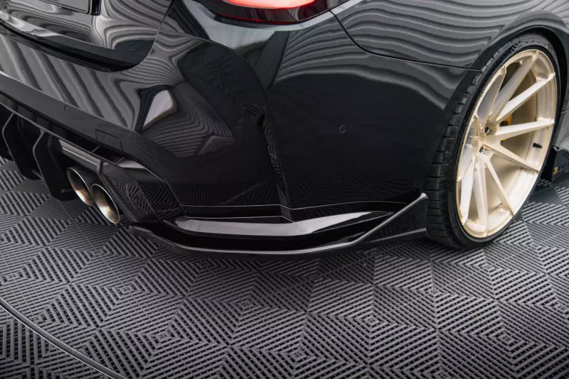 Maxton Design Diffusor Flaps V.4 für BMW M4 G82 Hochglanz schwarz – Ansicht 2