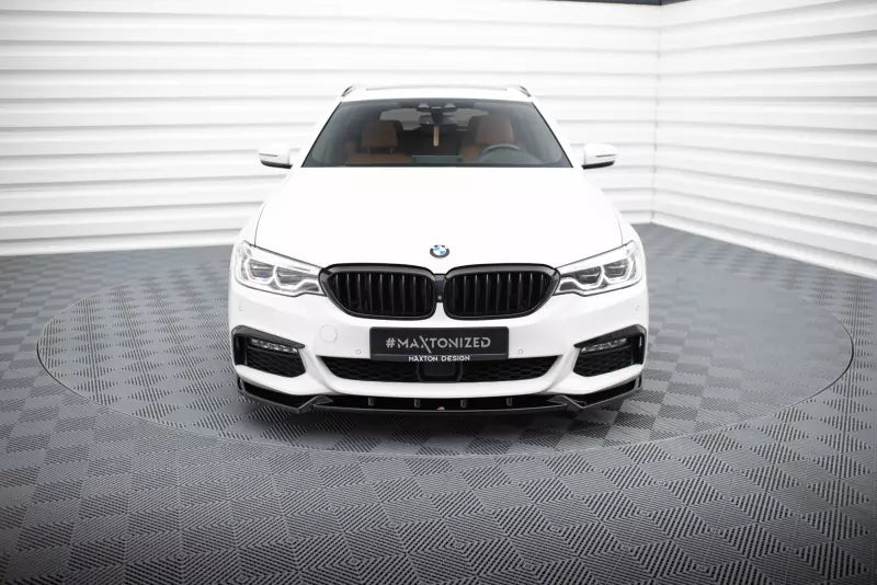 Maxton Design Frontlippe V.4 für BMW 5er M-Paket G30 / G31 (2017-2020) Hochglanz schwarz – Ansicht 2