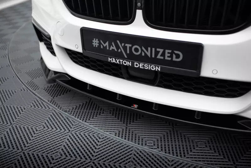 Maxton Design Frontlippe V.4 für BMW 5er M-Paket G30 / G31 (2017-2020) Hochglanz schwarz – Ansicht 3